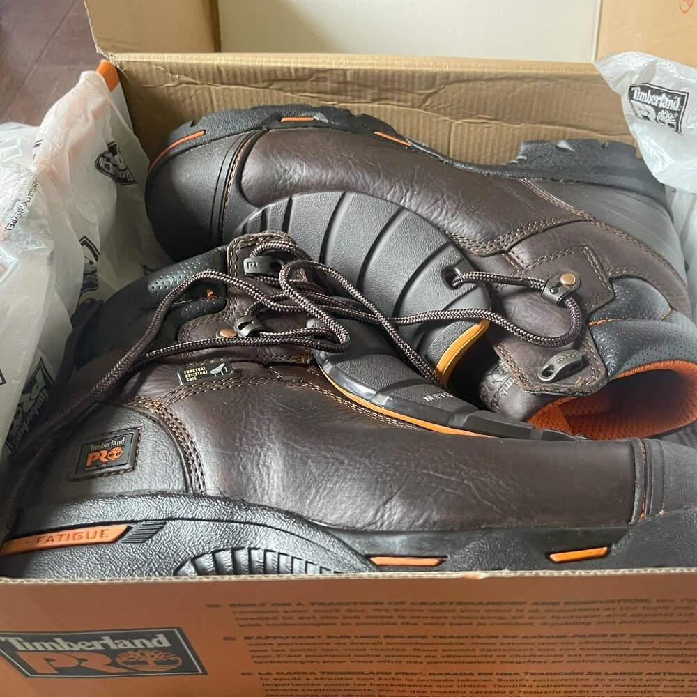 Men's TImberland PRO Endurance Met Guard Steel Toe Work Boot 10.5W Wide NIB